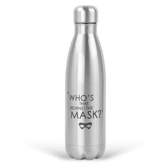 Silver Water Bottle Front