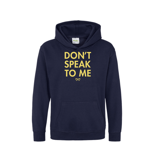 Oxford Navy Printed Kids Hoodie Front