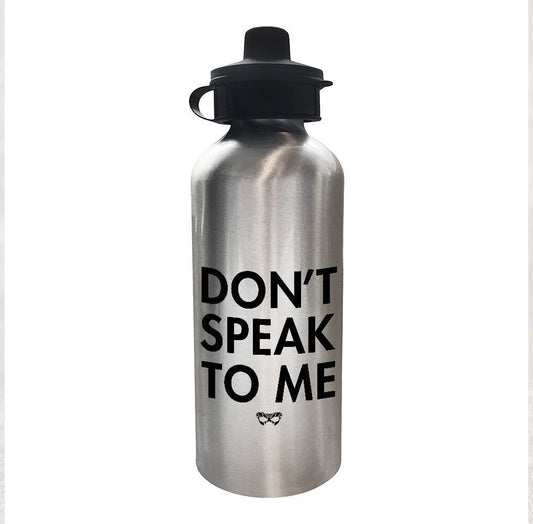 Silver Water Bottle Front