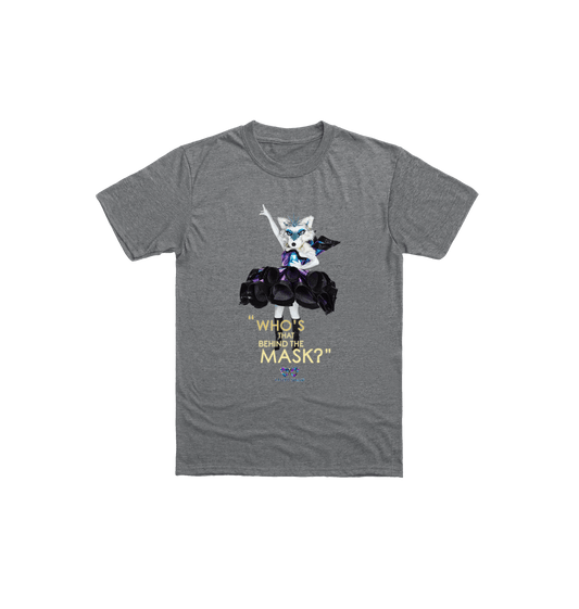 Graphite Heather Printed Kids T-Shirt Front