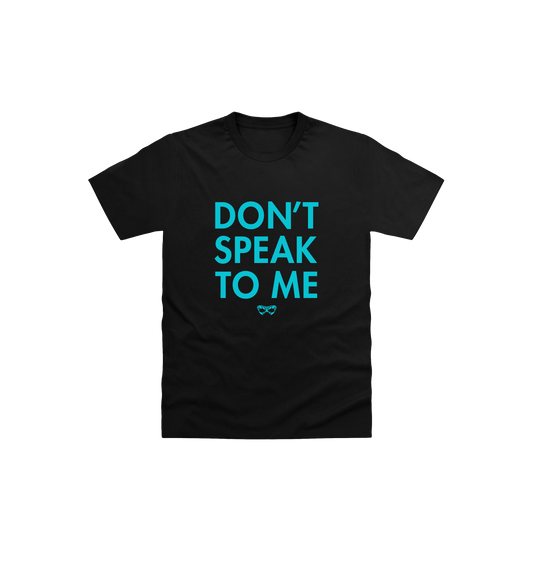 Black Printed Kids T-Shirt Front