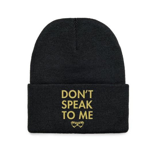 Black Beanie Front