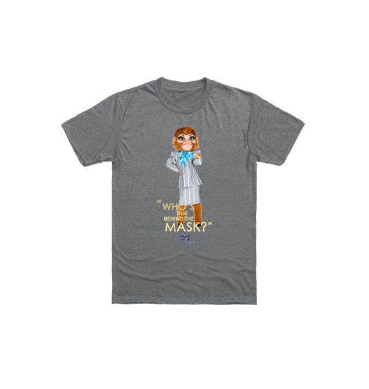 Graphite Heather Printed Kids T-Shirt Front