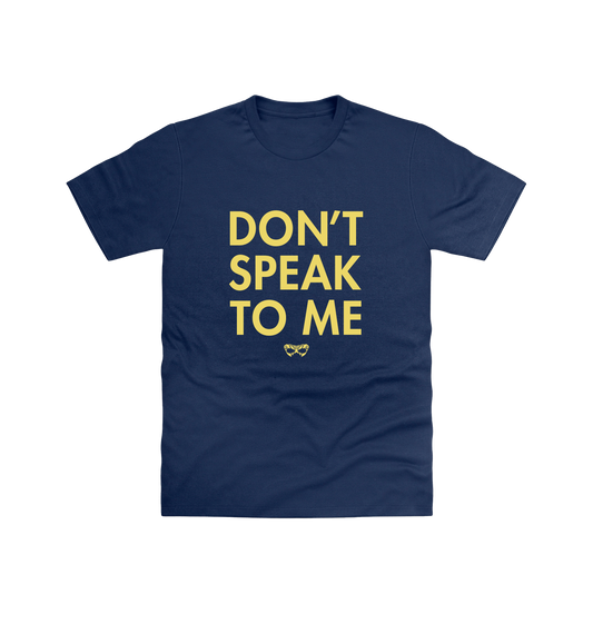 Navy Printed T-shirt Front