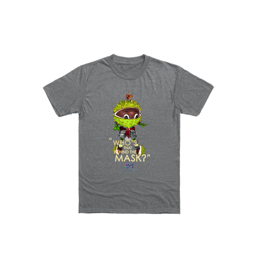 Graphite Heather Printed Kids T-Shirt Front