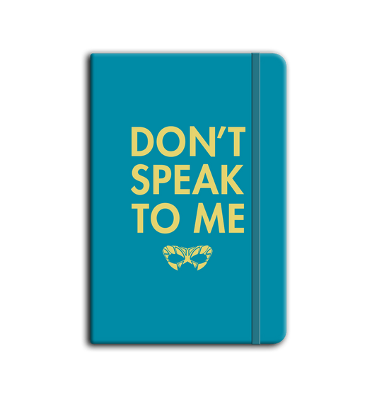 Cyan Notebook Front