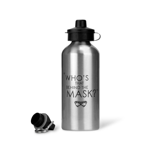 Silver Water Bottle Front