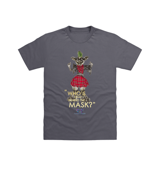 Charcoal Printed T-shirt Front