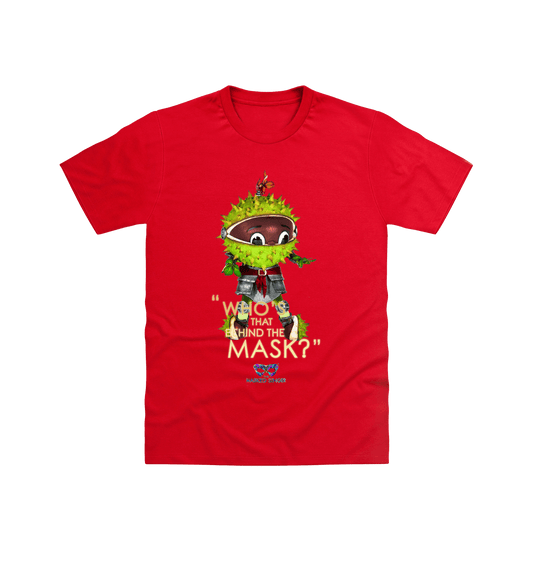 Red Printed T-shirt Front