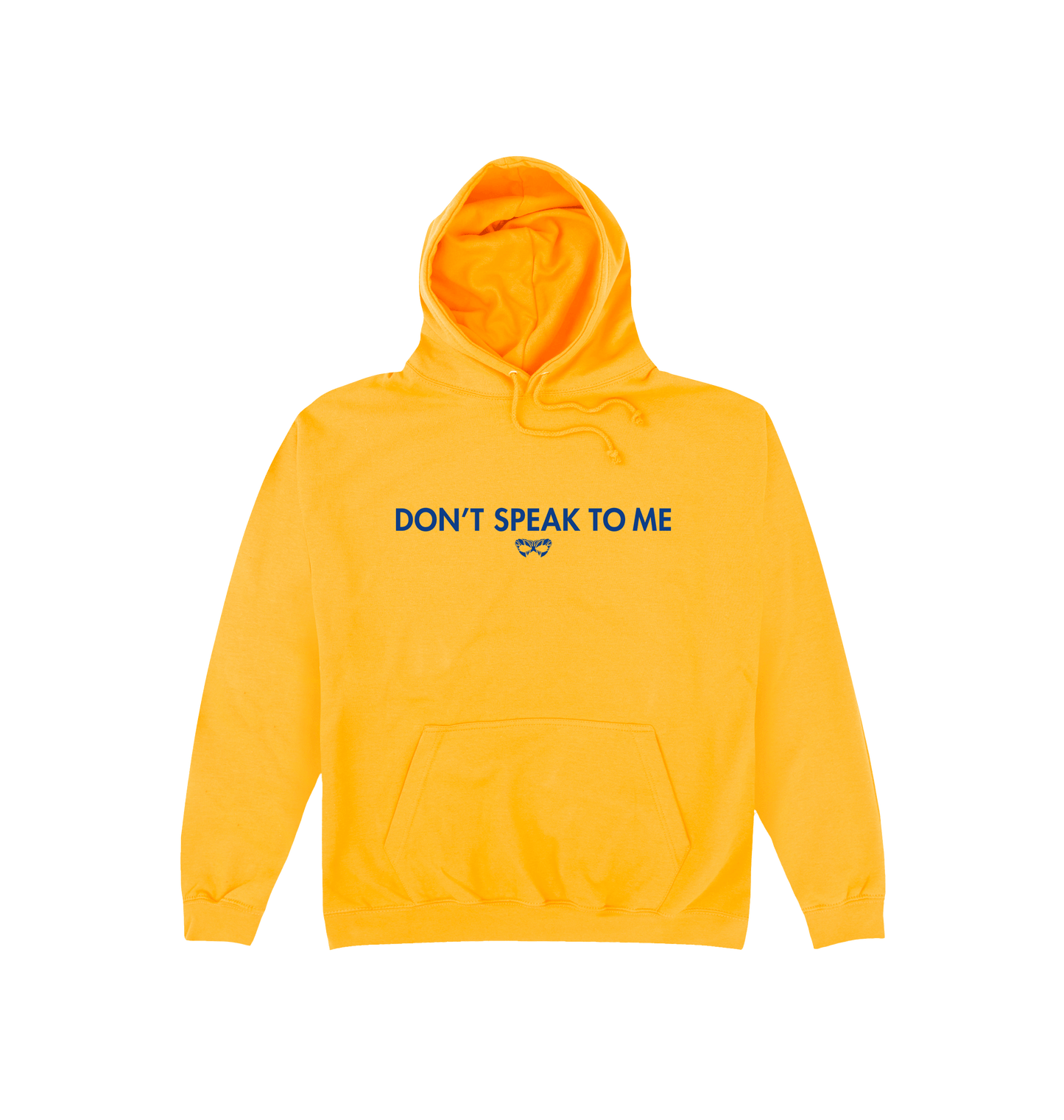 Gold Printed Hoody Front