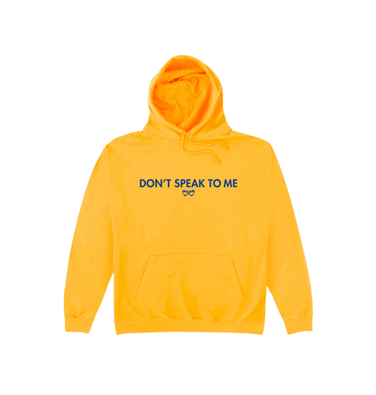 Gold Printed Hoody Front