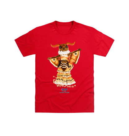 Red Printed T-shirt Front