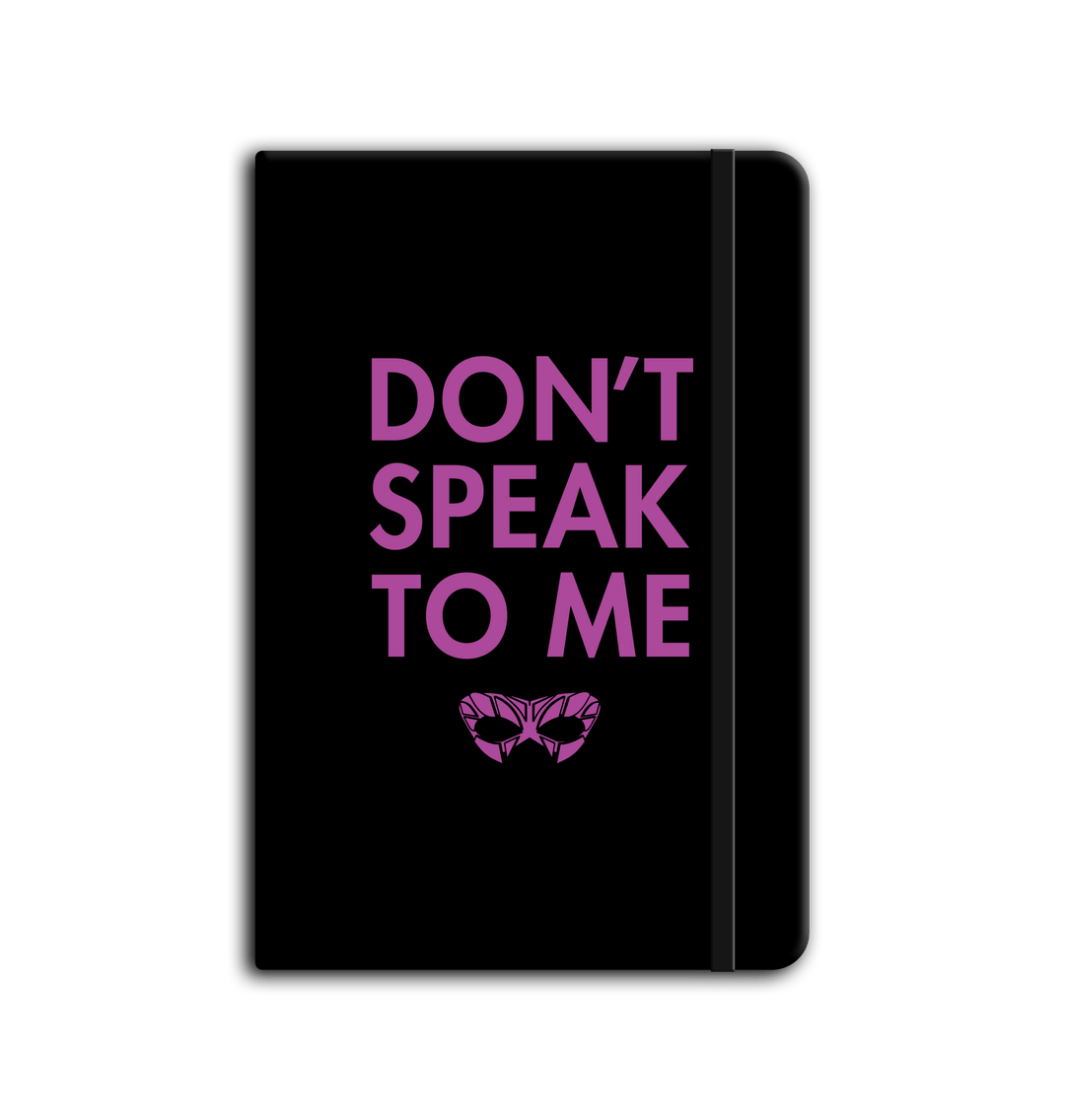 Black Notebook Front