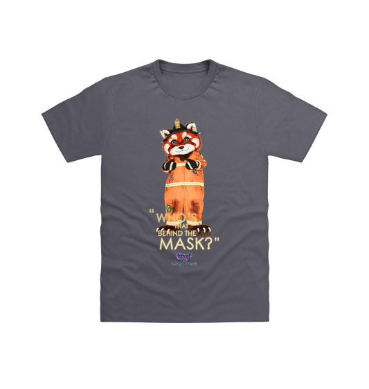 Charcoal Printed T-shirt Front