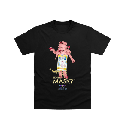 Black Printed T-shirt Front