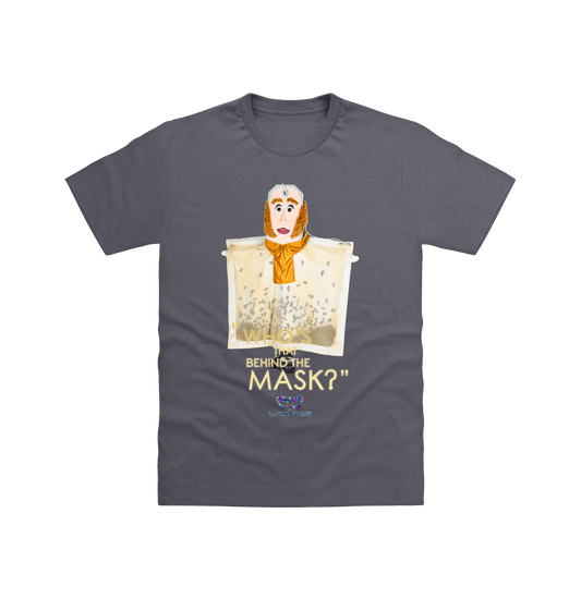 Charcoal Printed T-shirt Front