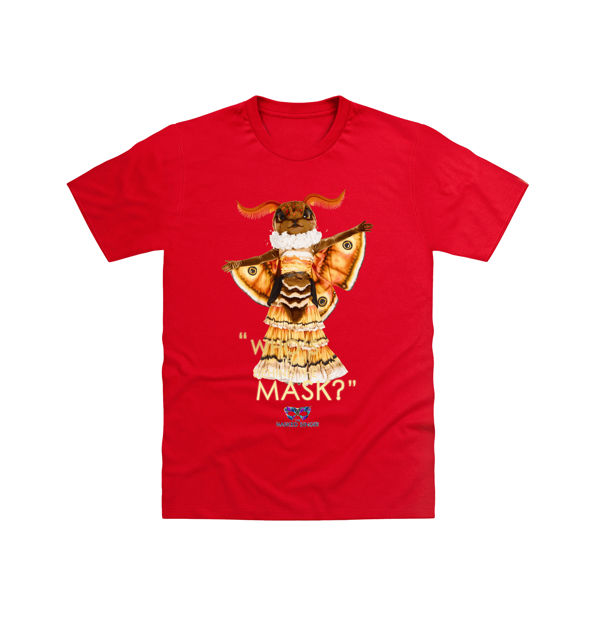 Red Printed T-shirt Front