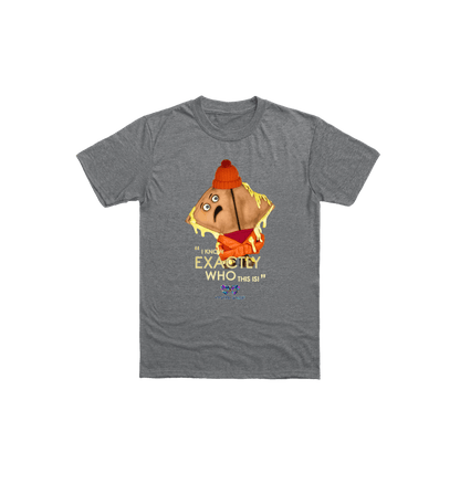 Graphite Heather Printed Kids T-Shirt Front