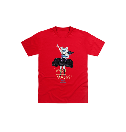 Red Printed Kids T-Shirt Front