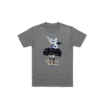 Graphite Heather Printed Kids T-Shirt Front