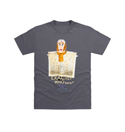 Charcoal Printed T-shirt Front