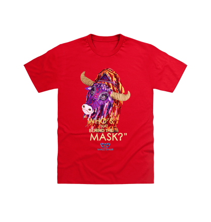 Red Printed T-shirt Front