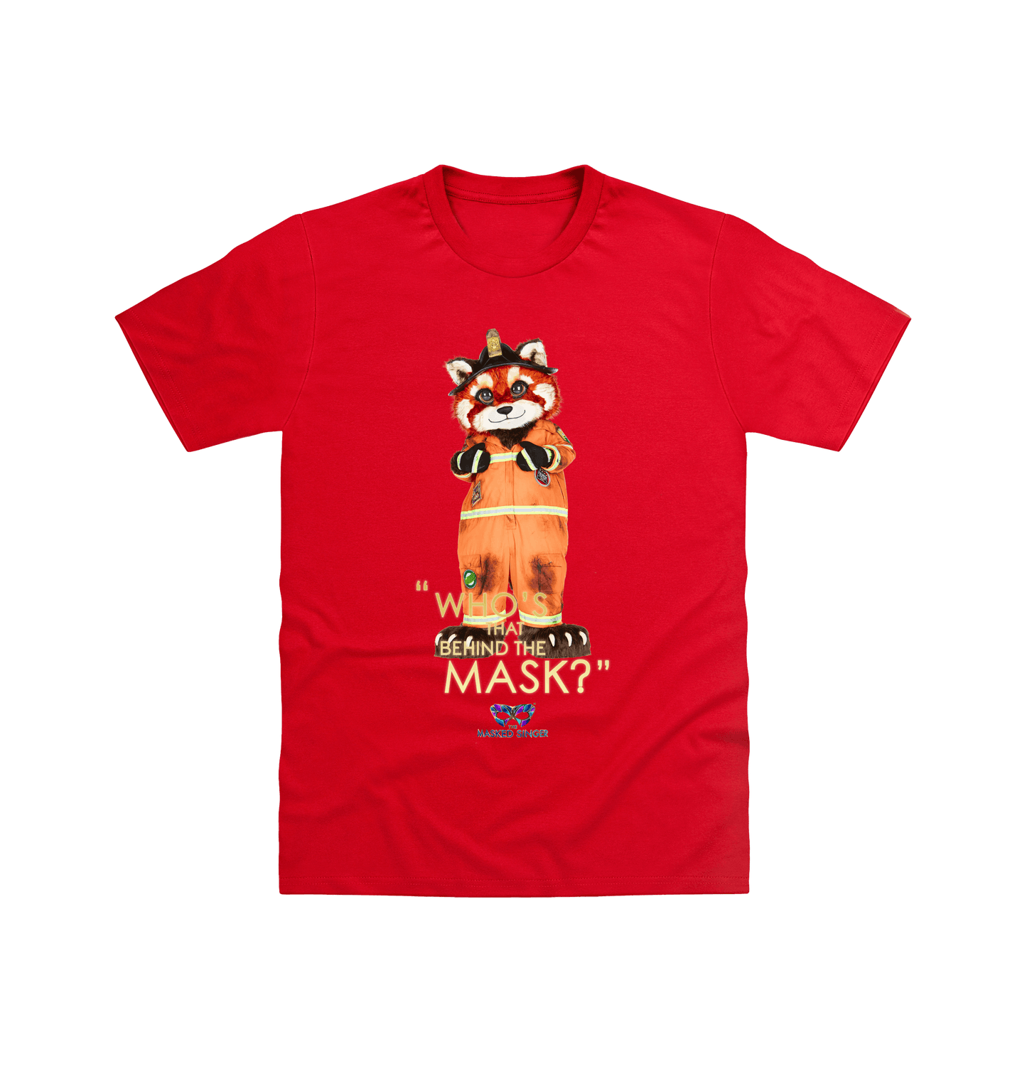 Red Printed T-shirt Front