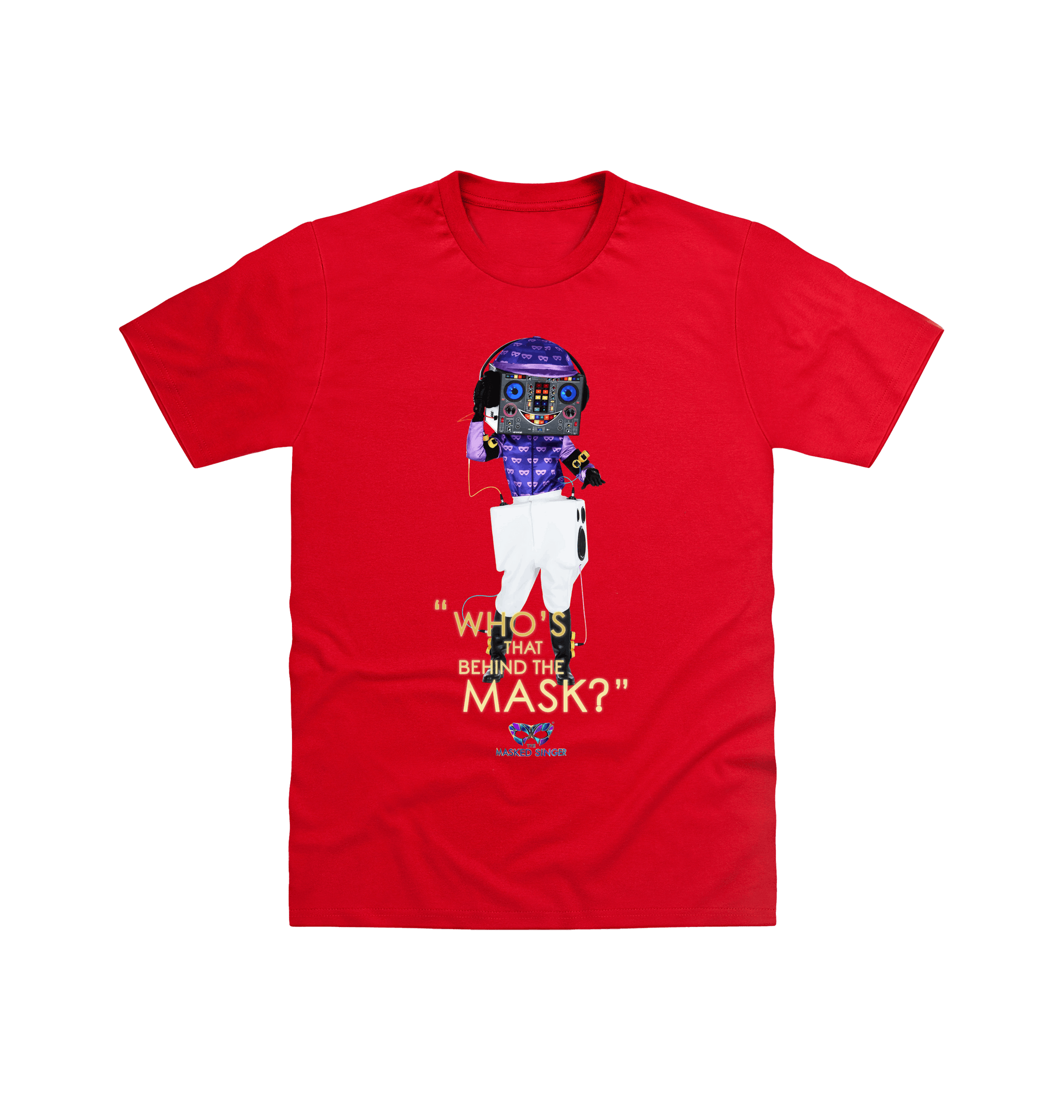 Red Printed T-shirt Front