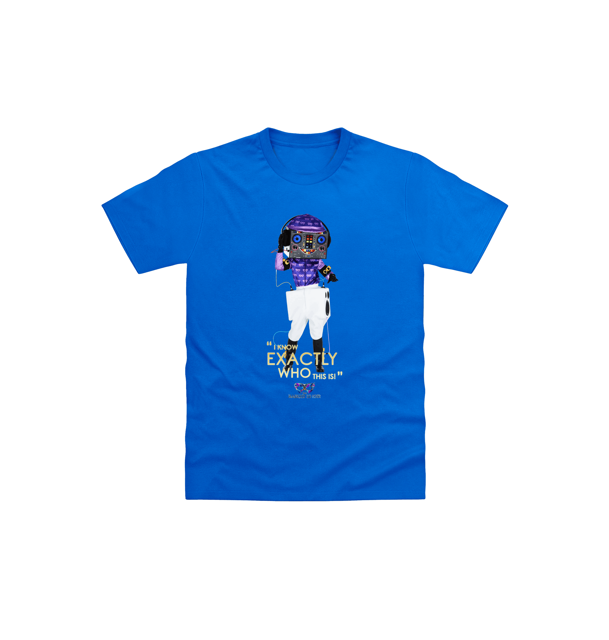 Royal Printed Kids T-Shirt Front