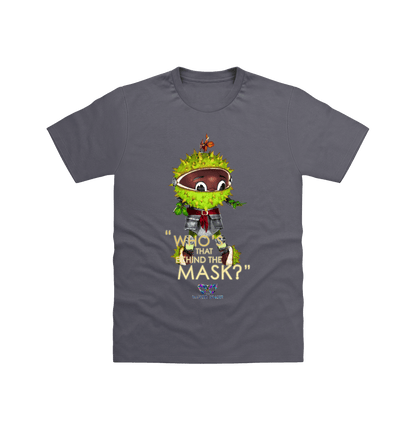 Charcoal Printed T-shirt Front