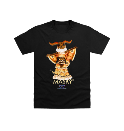 Black Printed T-shirt Front