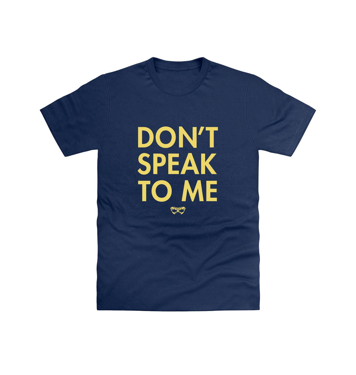 Navy Printed T-shirt Front
