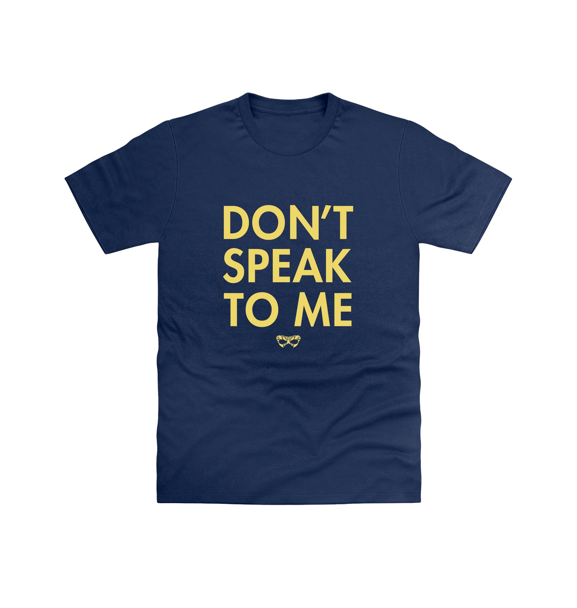 Navy Printed T-shirt Front