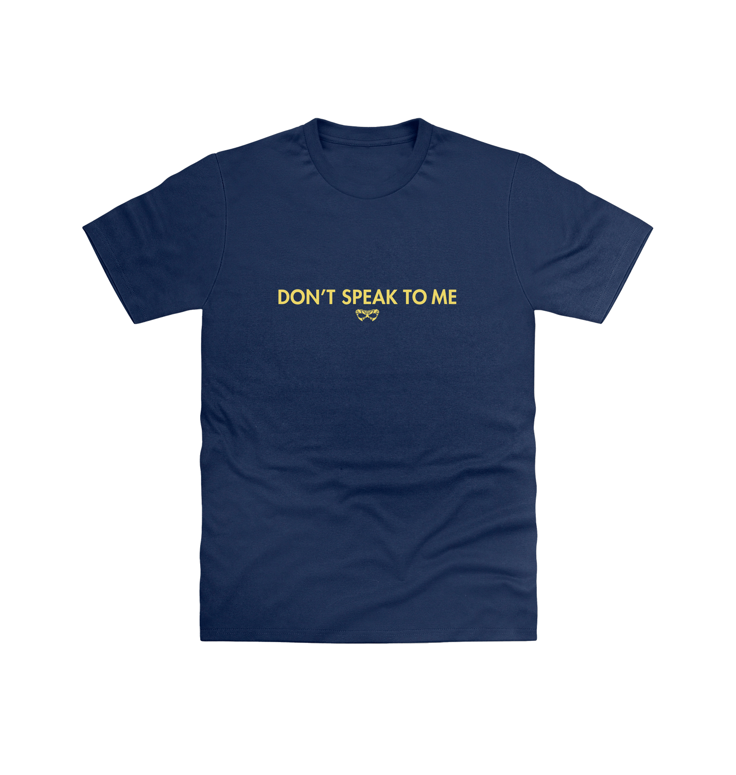 Navy Printed T-shirt Front