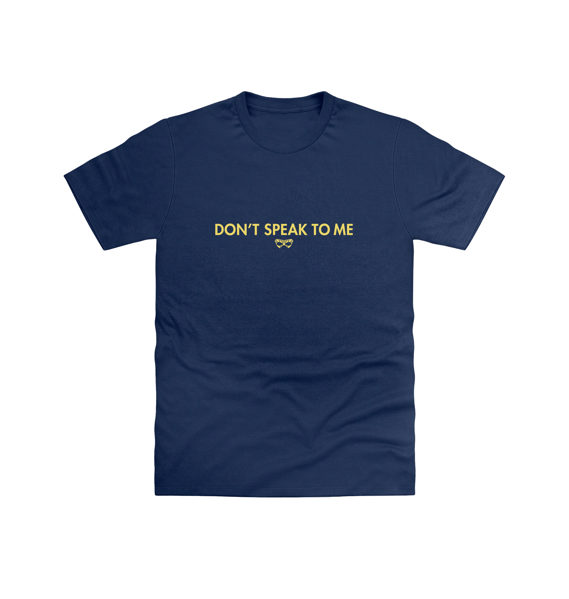 Navy Printed T-shirt Front