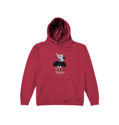 Brick Red Printed Hoody Front
