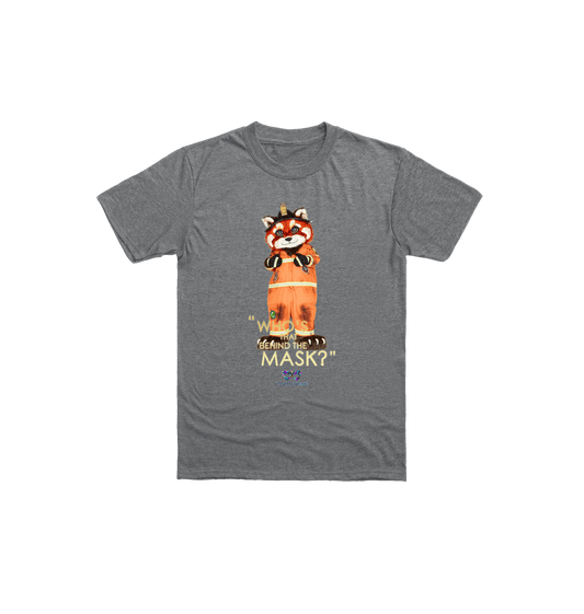 Graphite Heather Printed Kids T-Shirt Front