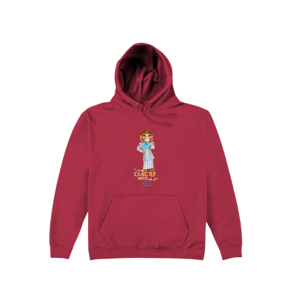 Brick Red Printed Hoody Front