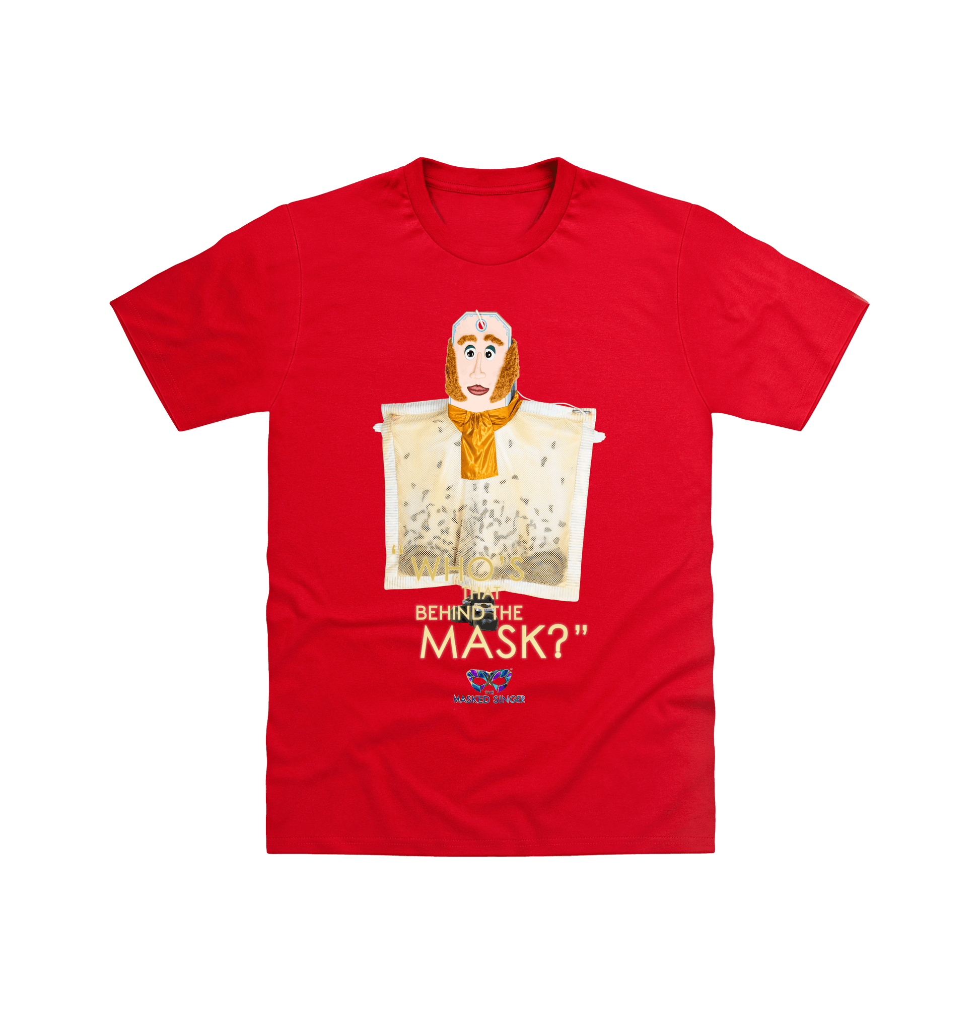 Red Printed T-shirt Front