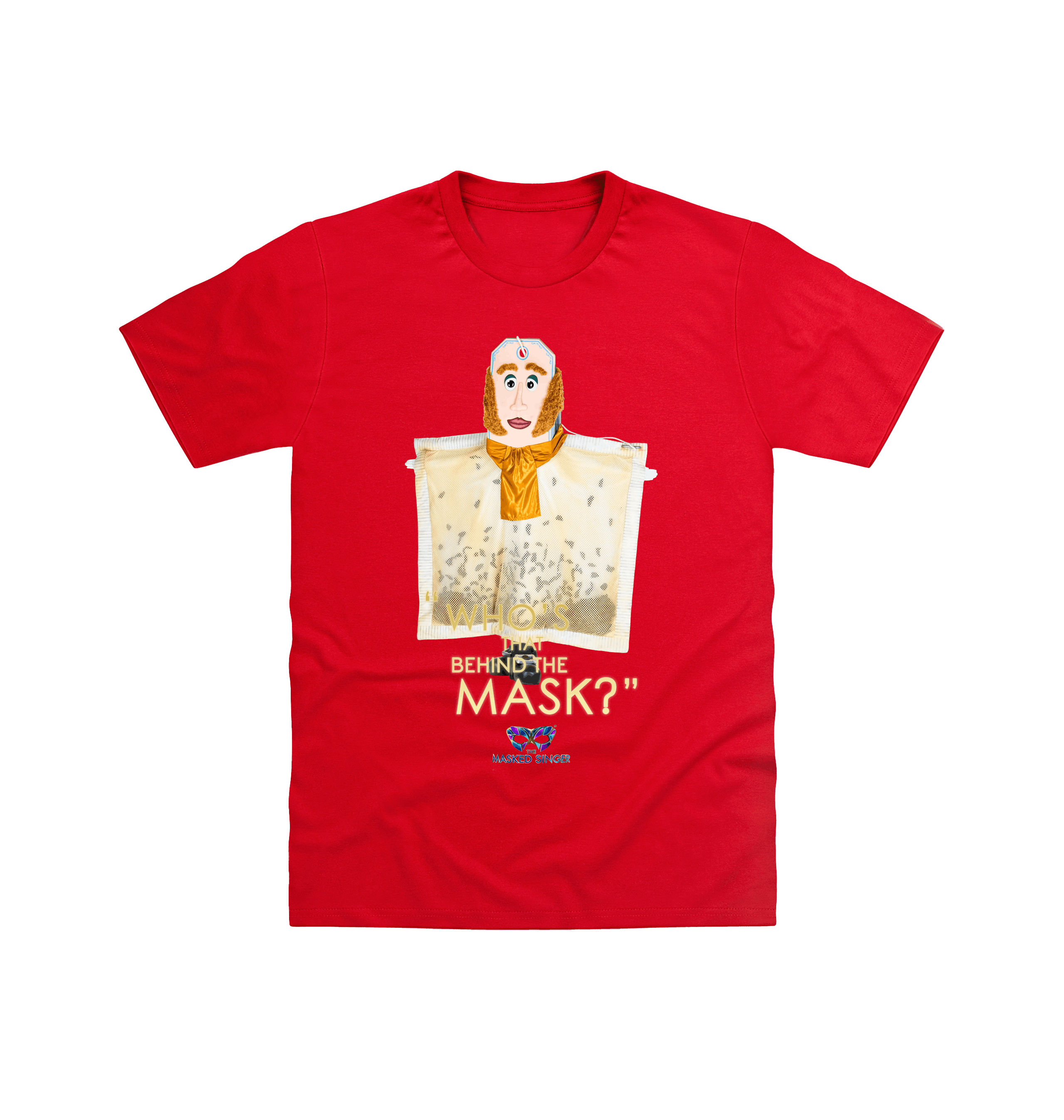 Red Printed T-shirt Front