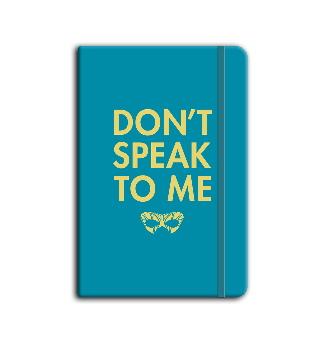 Cyan Notebook Front