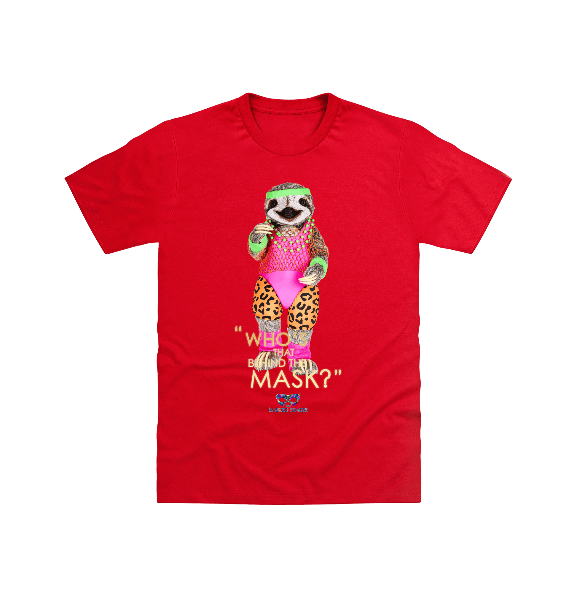 Red Printed T-shirt Front