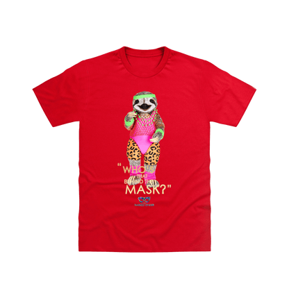 Red Printed T-shirt Front