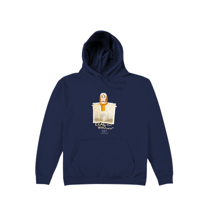 Oxford Navy Printed Hoody Front