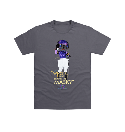 Charcoal Printed T-shirt Front