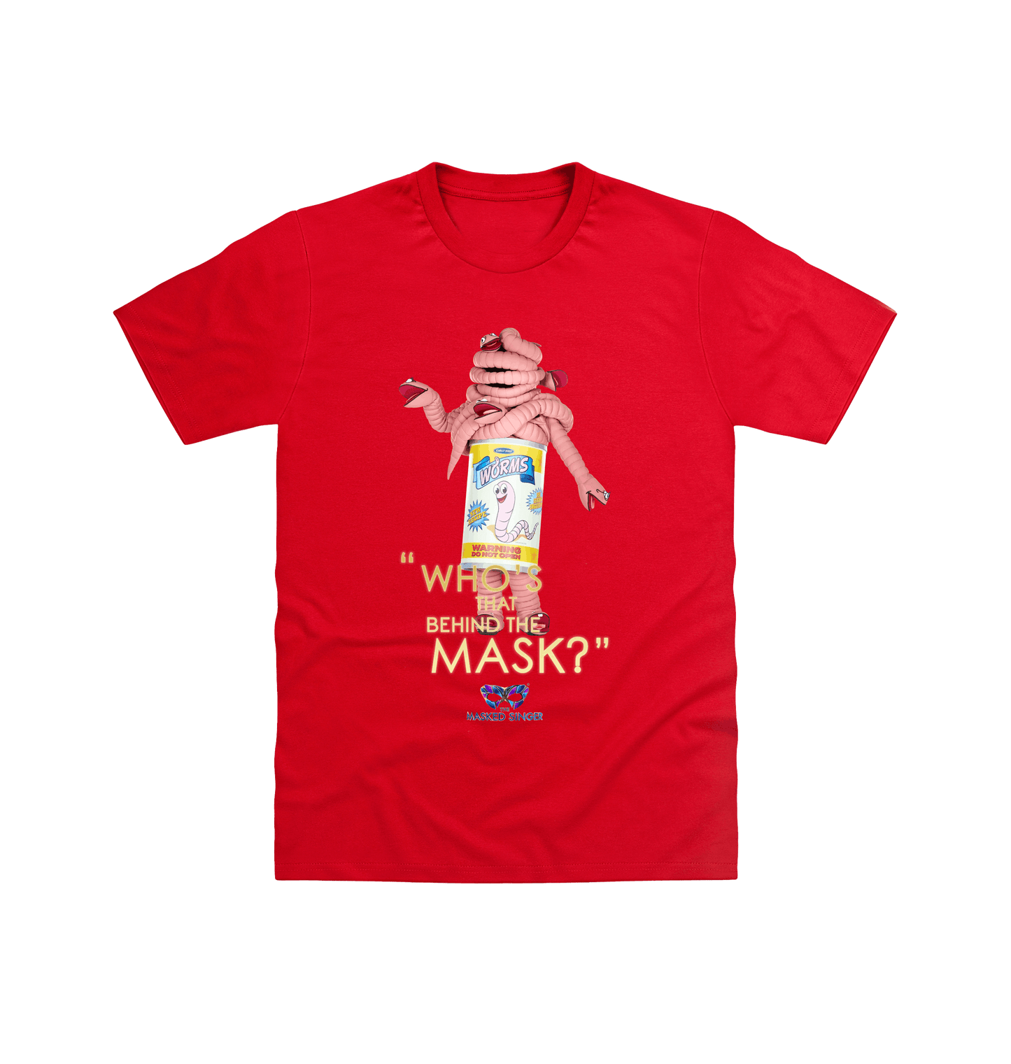 Red Printed T-shirt Front