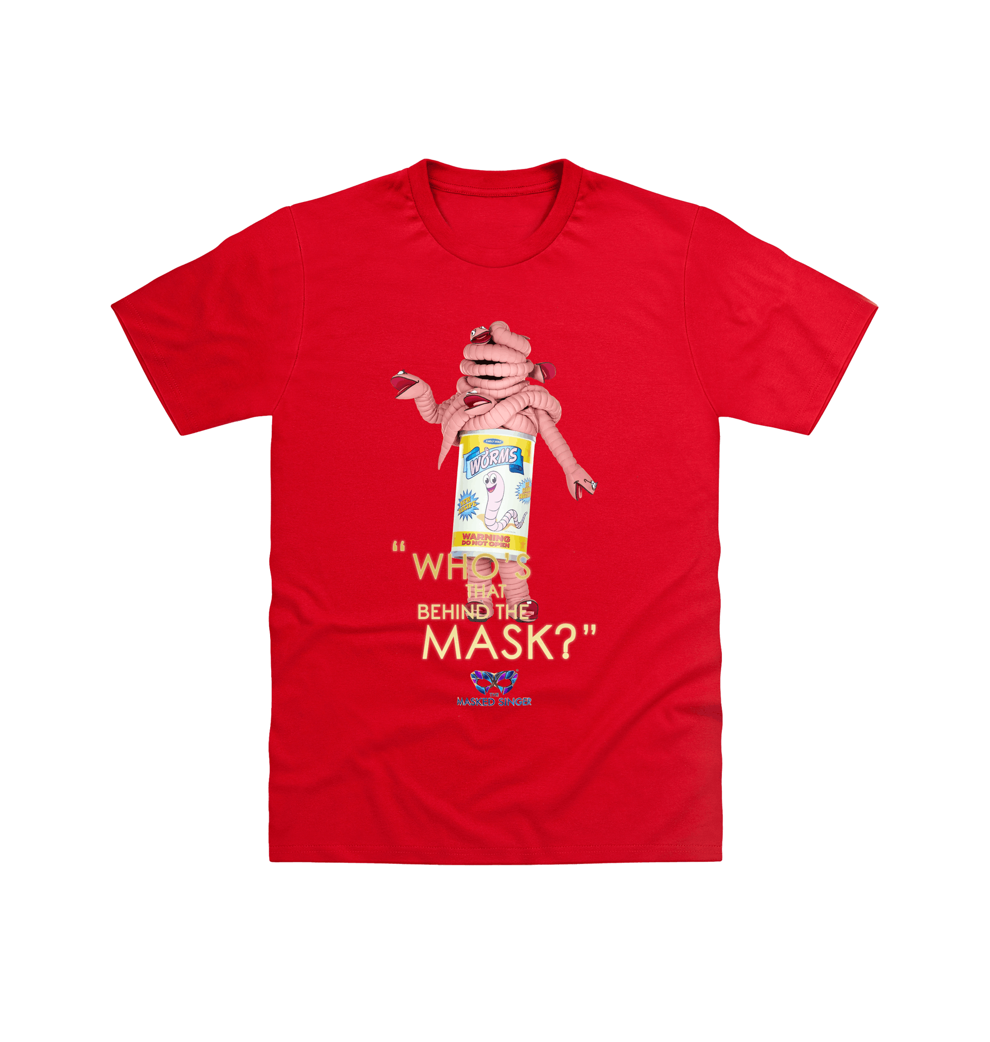 Red Printed T-shirt Front