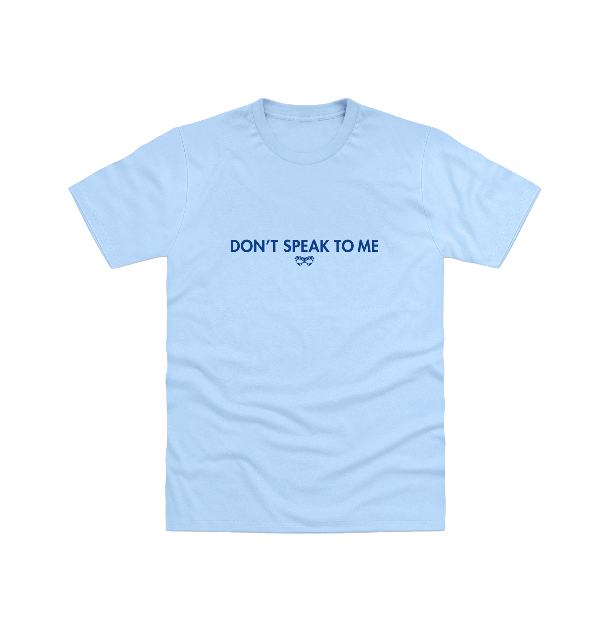 Light Blue Printed T-shirt Front