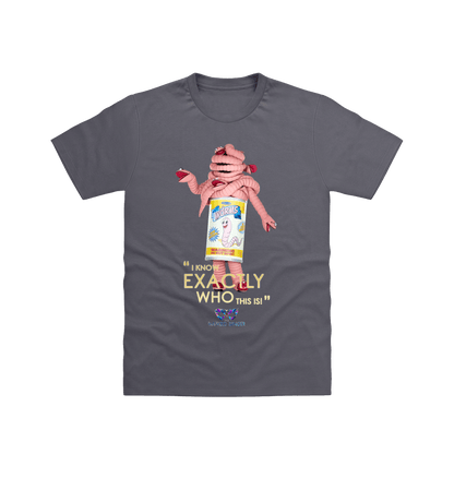 Charcoal Printed T-shirt Front