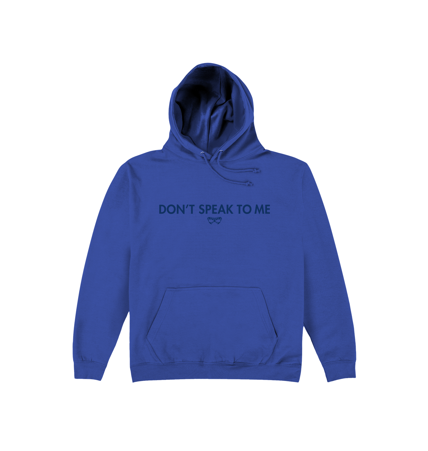 Bright Royal Printed Hoody Front